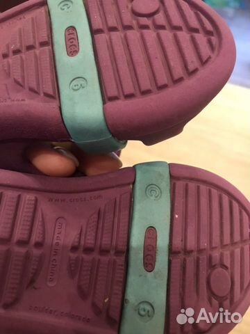 Сандали crocs 5 c ) наш размер 21-22