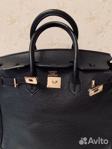 Коженная натуральная сумка Hermes