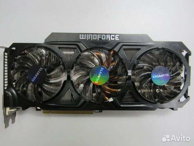 Видеокарта 3Gb Gigabyte GTX 780 windforce