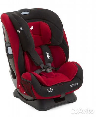 Автокресло 0-36кг Joie every stage red and black