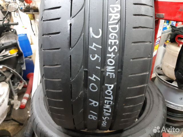 Bridgestone potenza S-001 245/40/18 R18 (2) Bridgestone potenza S-001 245/40/18 R18 (2)