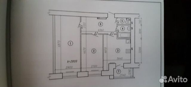 2-к квартира, 60 м², 5/9 эт.