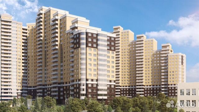 1-к квартира, 40 м², 22/24 эт.
