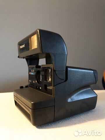 Polaroid 636 closeup Made in UK