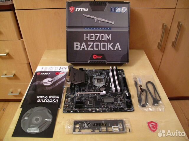 Материнская плата MSI H370M bazooka Материнская плата MSI H370M bazooka