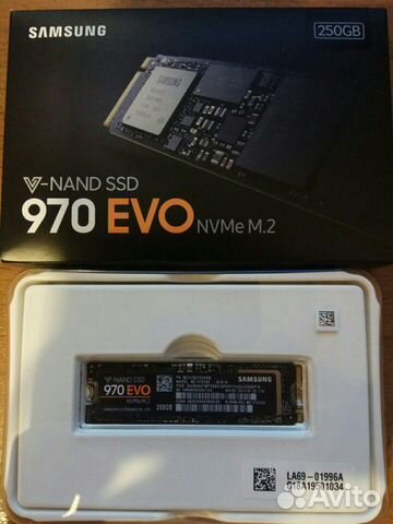 SAMSUNG SSD 970 Evo 250GB M.2 SAMSUNG SSD 970 Evo 250GB M.2