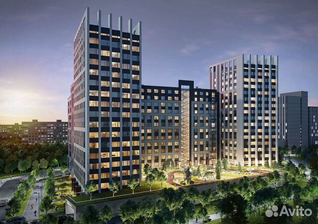 1-к квартира, 39 м², 4/16 эт.