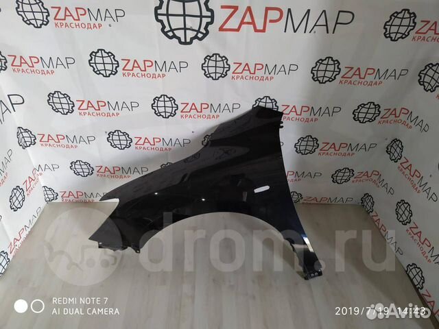 Крыло переднее левое Toyota Camry V40 XV40 Крыло переднее левое Toyota Camry V40 XV40