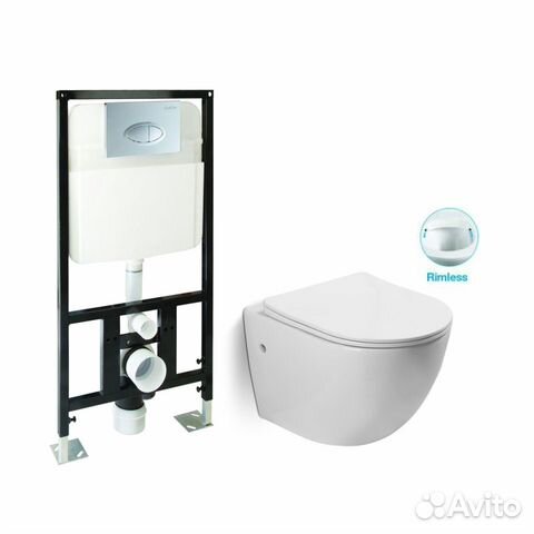 Унитаз с инсталляцией SantiLine Унитаз с инсталляцией SantiLine