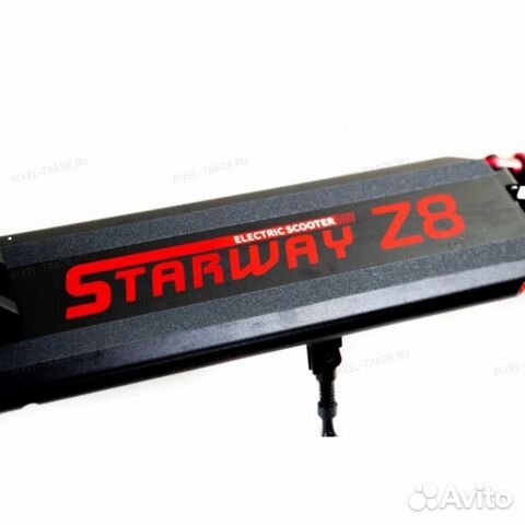 Электросамокат EcoDrift Starway Z8 48V 13Ah Black Электросамокат EcoDrift Starway Z8 48V 13Ah Black