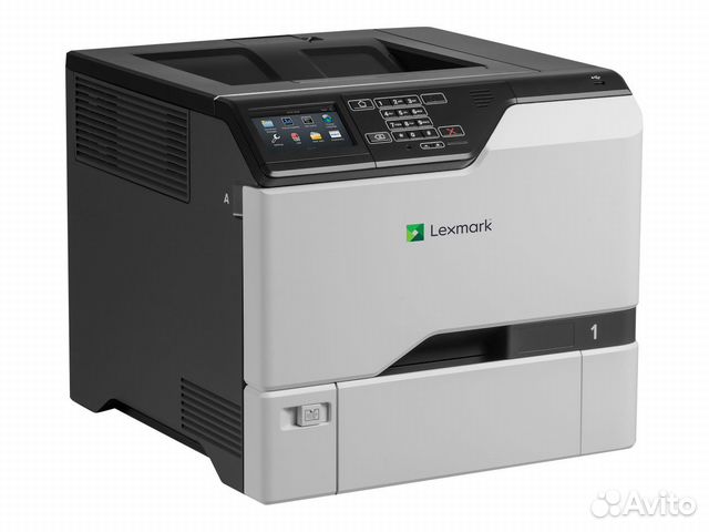 Принтер лазерный Lexmark cs725de белый, a4