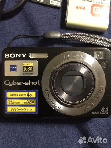 Sony Cyber-shot, фотоаппарат
