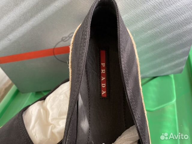 Слипоны prada оригинальные 39 Слипоны prada оригинальные 39