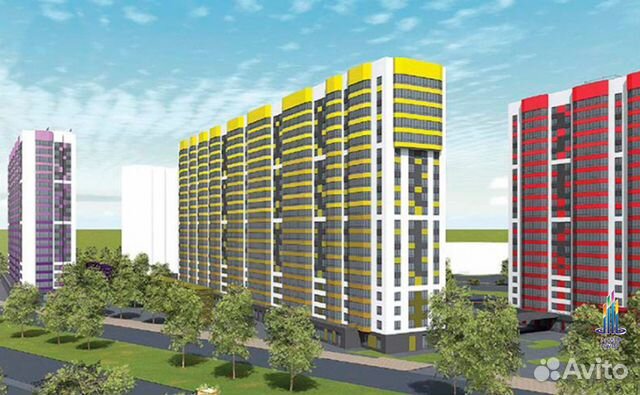 1-к квартира, 41.7 м², 12/19 эт.