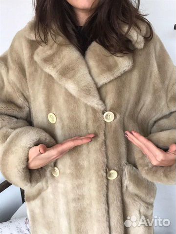 Шуба из натурального меха. бу