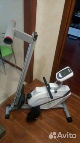 Гребной тренажер torneo складной