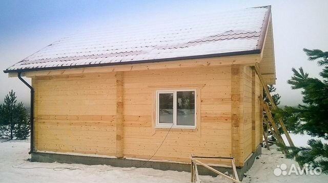 Дом из бруса 5.6мх9м