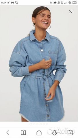 Платье джинсовое HM H&M