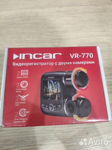 Видеорегистратор автомобильный incar vr-770