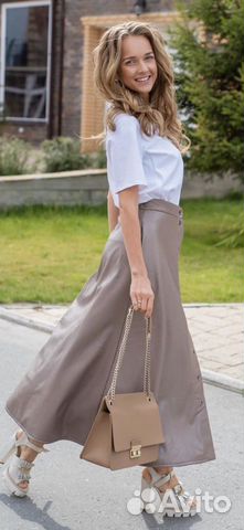 Юбка из экокожи Vitalyandress Юбка из экокожи Vitalyandress