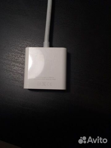 Переходник Apple Mini DisplayPort to DVI оригиналь