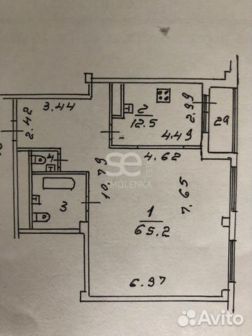3-к квартира, 90 м², 15/16 эт.