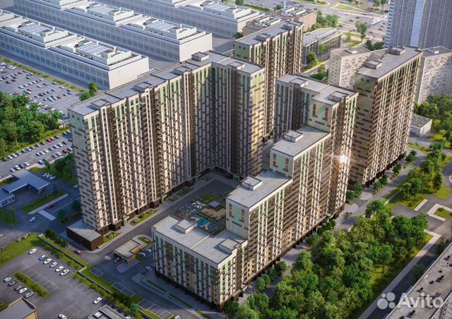 2-к квартира, 57.4 м², 6/22 эт. 2-к квартира, 57.4 м², 6/22 эт.