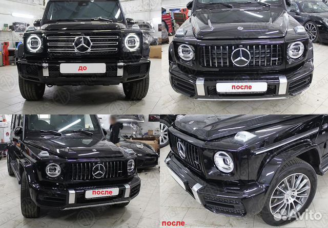 Обвес 63 AMG Mercedes g 463 рестайлинг 2018 Обвес 63 AMG Mercedes g 463 рестайлинг 2018