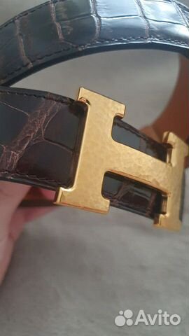 Ремень hermes крокодил, оригинальный