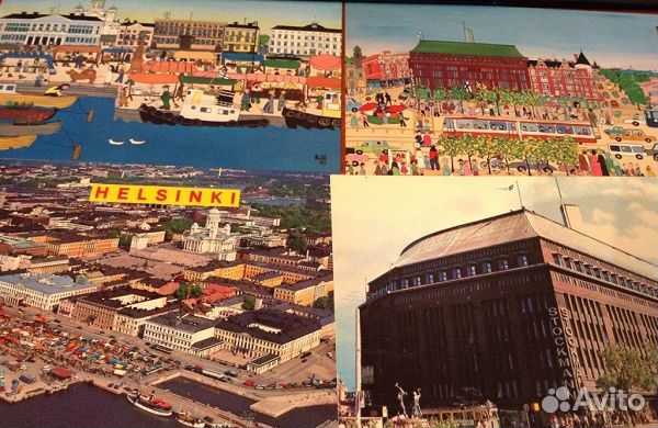 Открытки советские, кубинские и финские