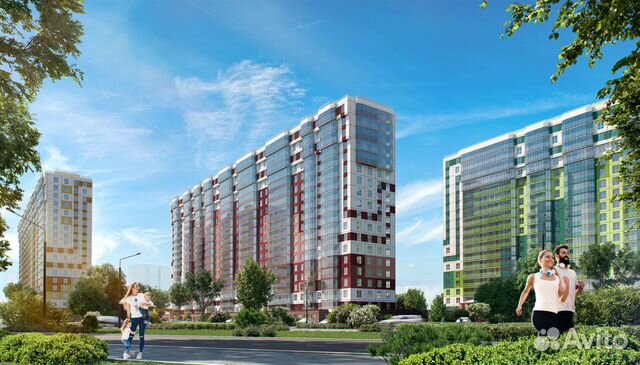 2-к квартира, 61 м², 17/19 эт.