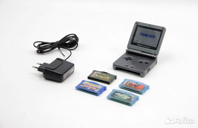 Game Boy AGS 101 + 4 игры