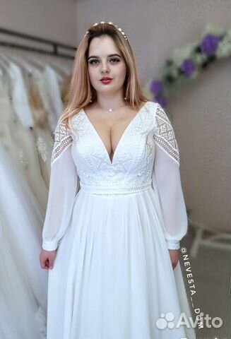 Платье свадебное новое