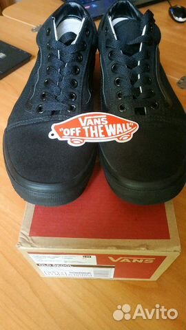 Кеды Vans old skool (black/black) Оригинал