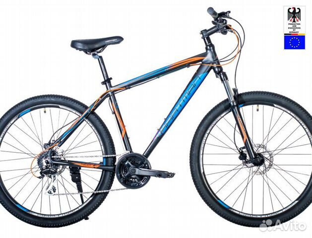 Велосипед Hartman Hurrikan Next Hidro Pro 27,5