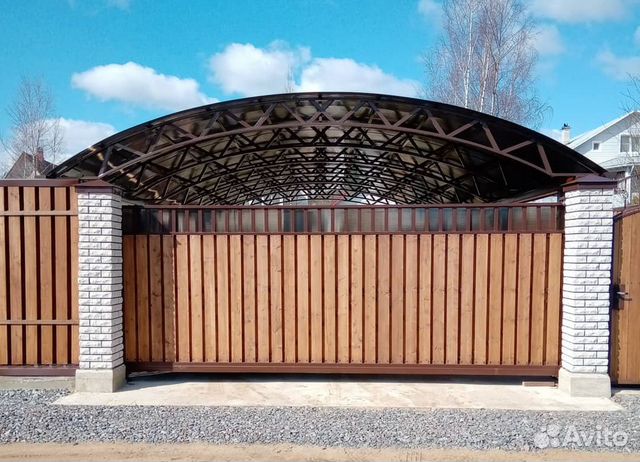 Навес к дому