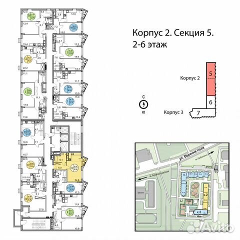 Студия, 36.3 м², 4/12 эт. Студия, 36.3 м², 4/12 эт.