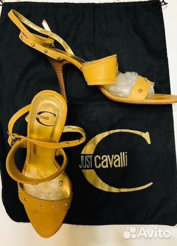 Босоножки Just Cavalli италия кожа