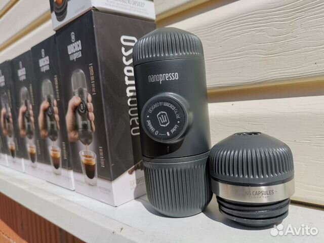 Комплект кофеварка Wacaco Nanopresso + NS ад Комплект кофеварка Wacaco Nanopresso + NS ад