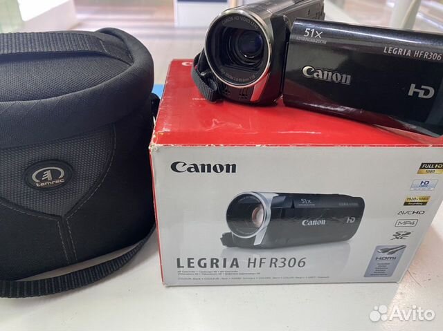 Видеокамера Canon legria HF R306