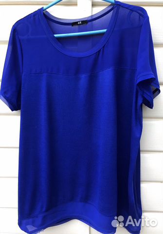 Блуза из вискозы, размер 48-50, марка: H&M Блуза из вискозы, размер 48-50, марка: H&M