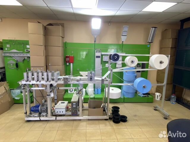 Оборудование производства медицинских масок