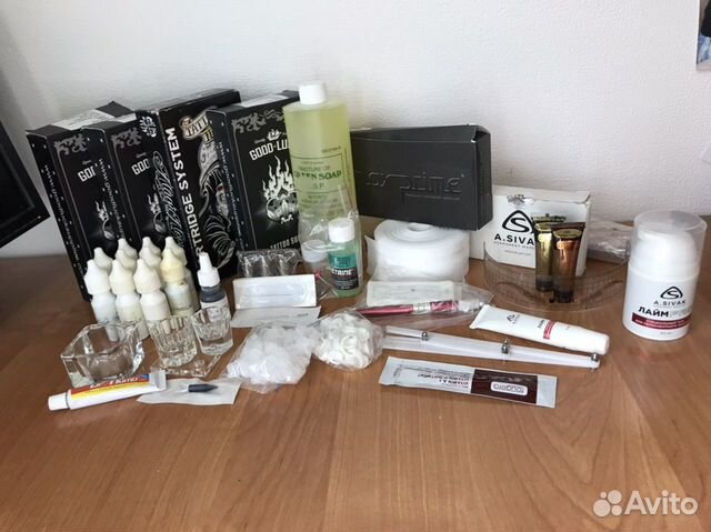 Полный набор для перманентно макияжа Полный набор для перманентно макияжа