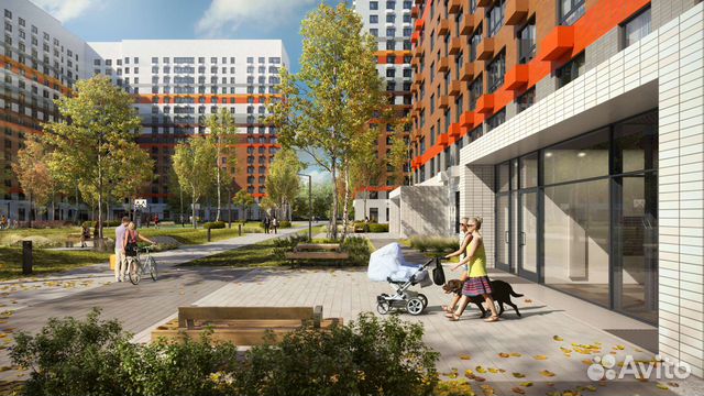 1-к квартира, 36 м², 30/33 эт.