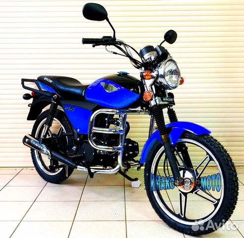 Мопед Racer RC50-F Alpha + цпг 110 см3, синий