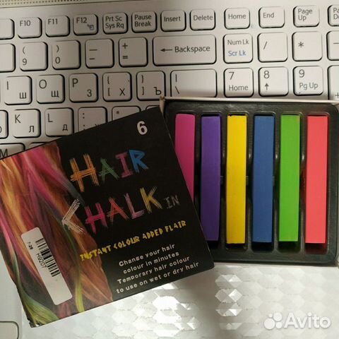 Цветные Мелки Для Волос Hair Chalk Цветные Мелки Для Волос Hair Chalk