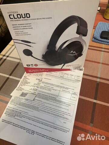 Наушники HyperX Cloud Silver