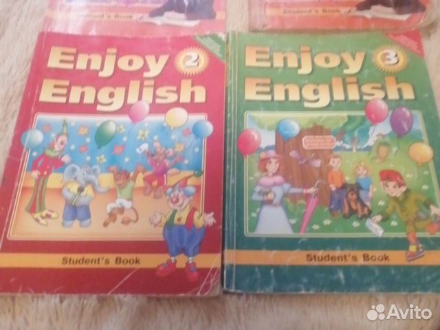 Учебники анг. яз. 2,3,4,5,6,9классы