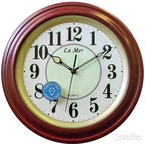 Часы настенные La Mer GD-051-1 BRN