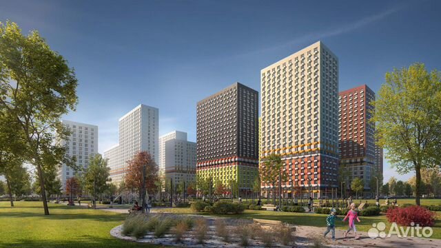 1-к квартира, 37.6 м², 23/25 эт. 1-к квартира, 37.6 м², 23/25 эт.